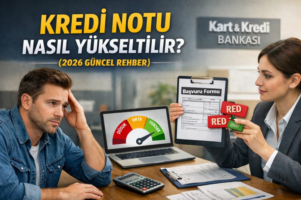 Kredi Notu Nasıl Yükseltilir? (2026 Güncel Rehber)
