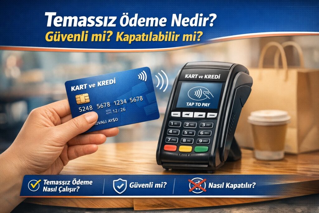 Temassız Ödeme Nedir? Güvenli mi? Kapatılabilir mi?