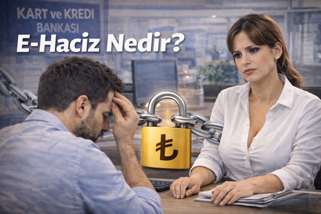 E-Haciz Nedir? E-Haciz Nasıl Kaldırılır?