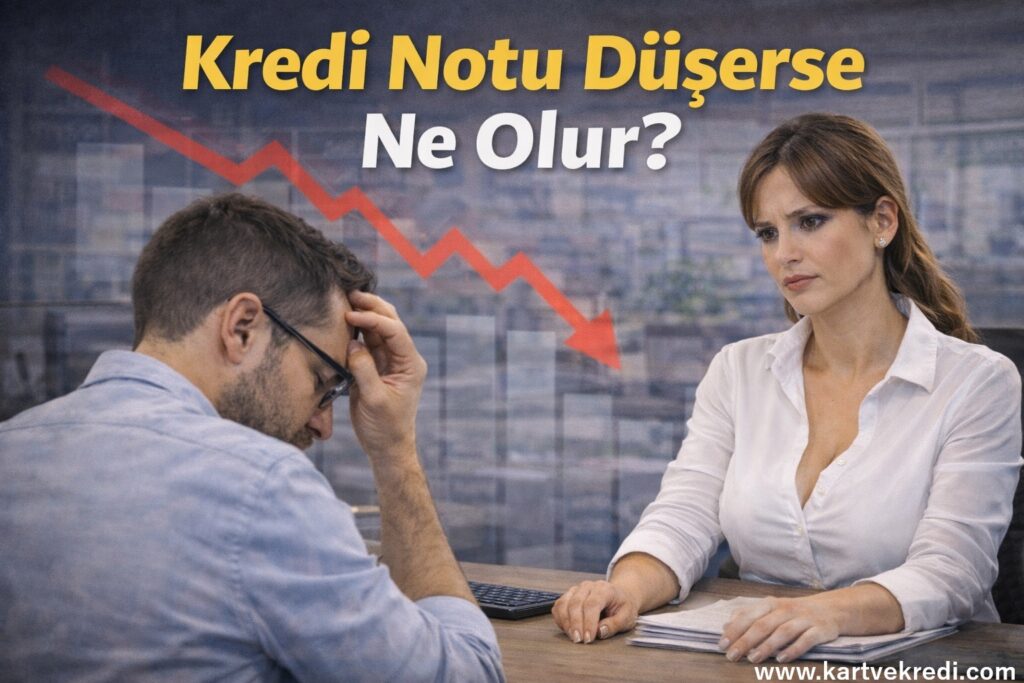 Kredi Notu Düşerse Ne Olur? (2026 Güncel Rehber)