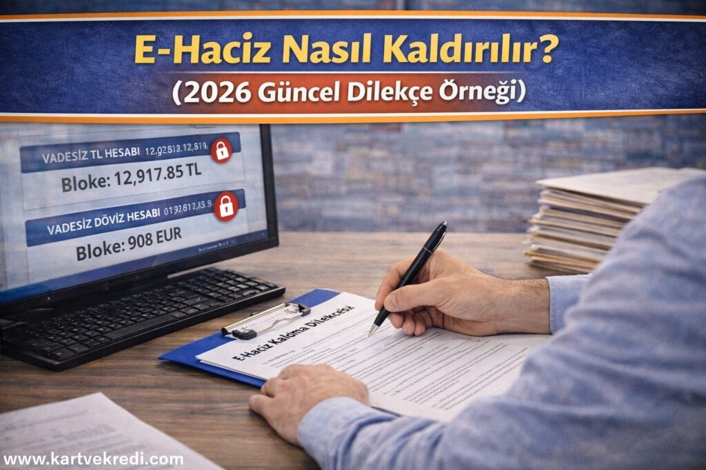 E-Haciz Nasıl Kaldırılır? (2026 Güncel Dilekçe Örneği)