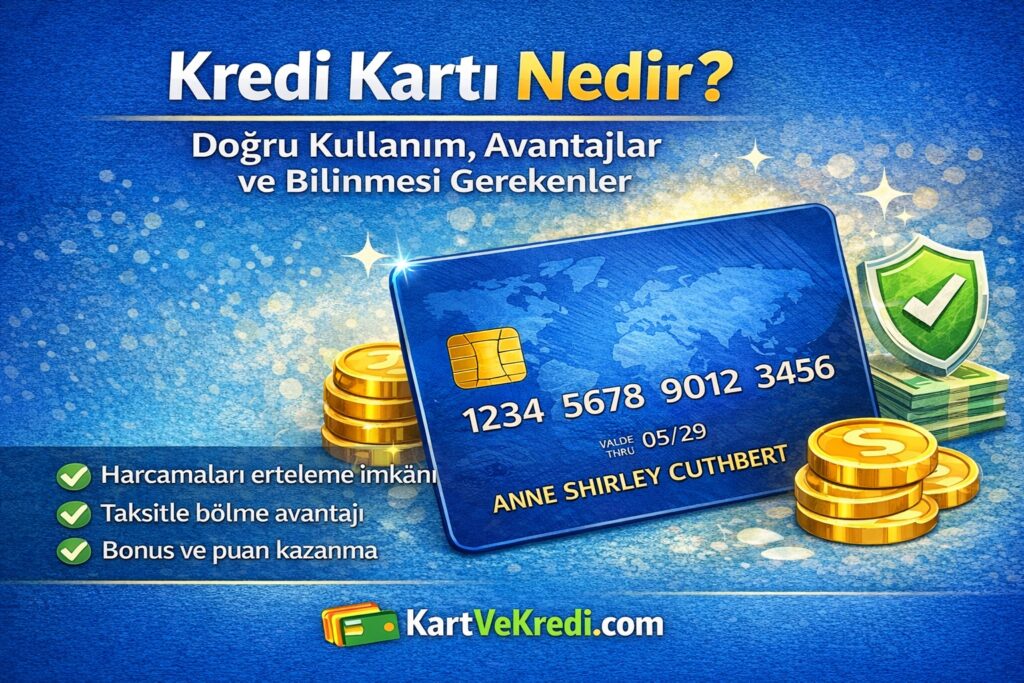 Kredi Kartı Nedir? Doğru Kullanım, Avantajlar ve Bilinmesi Gerekenler