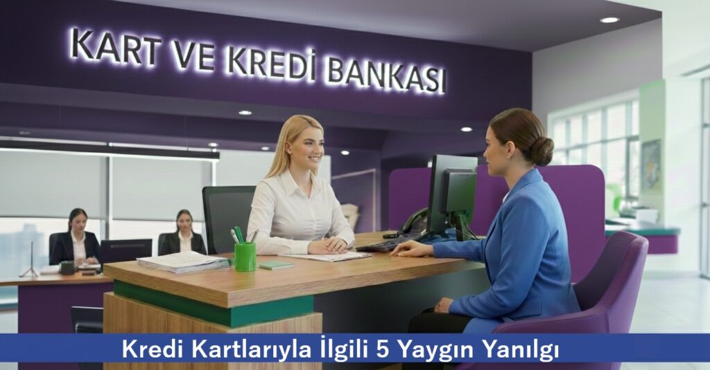 Kredi Kartlarıyla İlgili 5 Yaygın Yanılgı