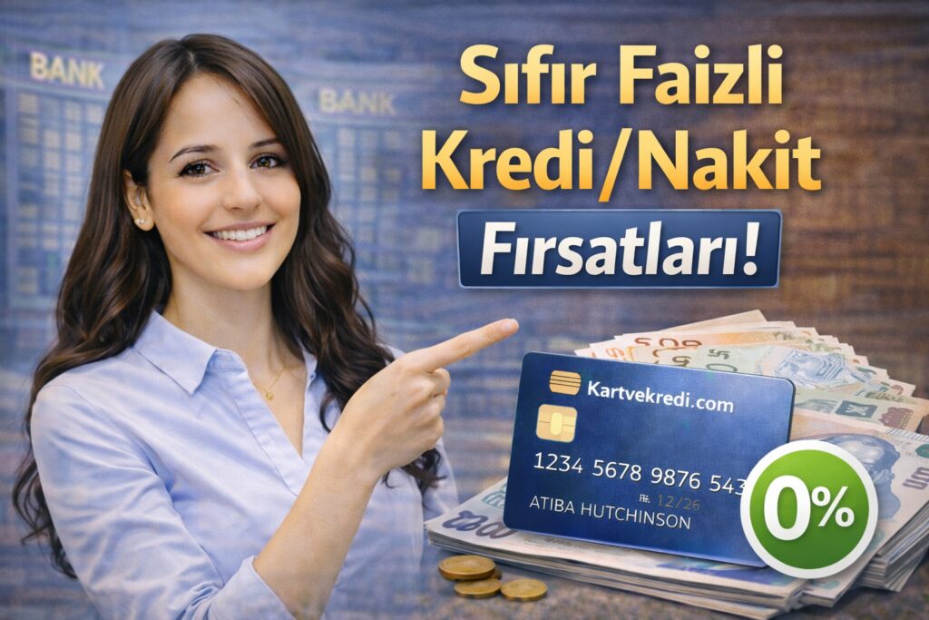 Sıfır Faizli Kredi/Nakit Fırsatları (Şubat 2026)