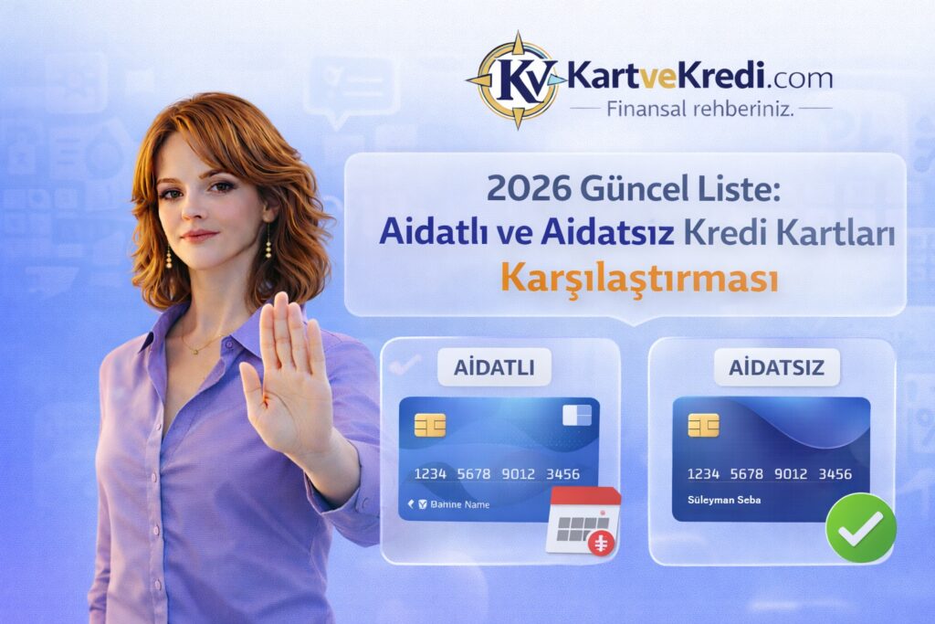 2026 Kredi Kartı Aidat Ücretleri: En Pahalı ve Aidatsız Kartlar Listesi