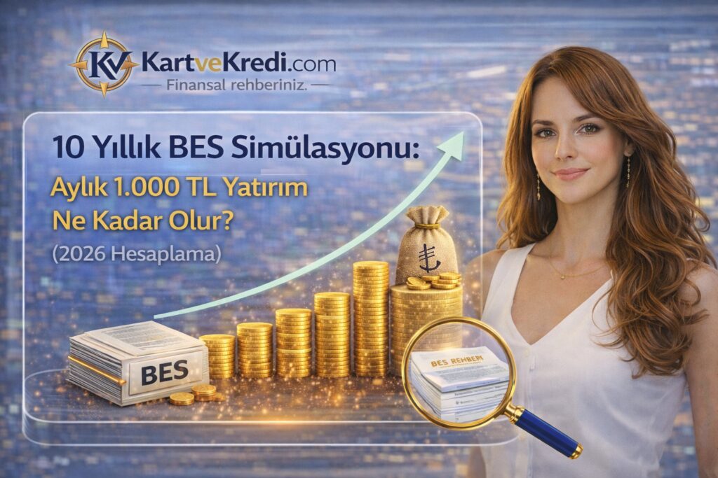 10 Yıllık BES Simülasyonu: Aylık 1.000 TL Yatırım Ne Kadar Olur? (2026 Hesaplama)