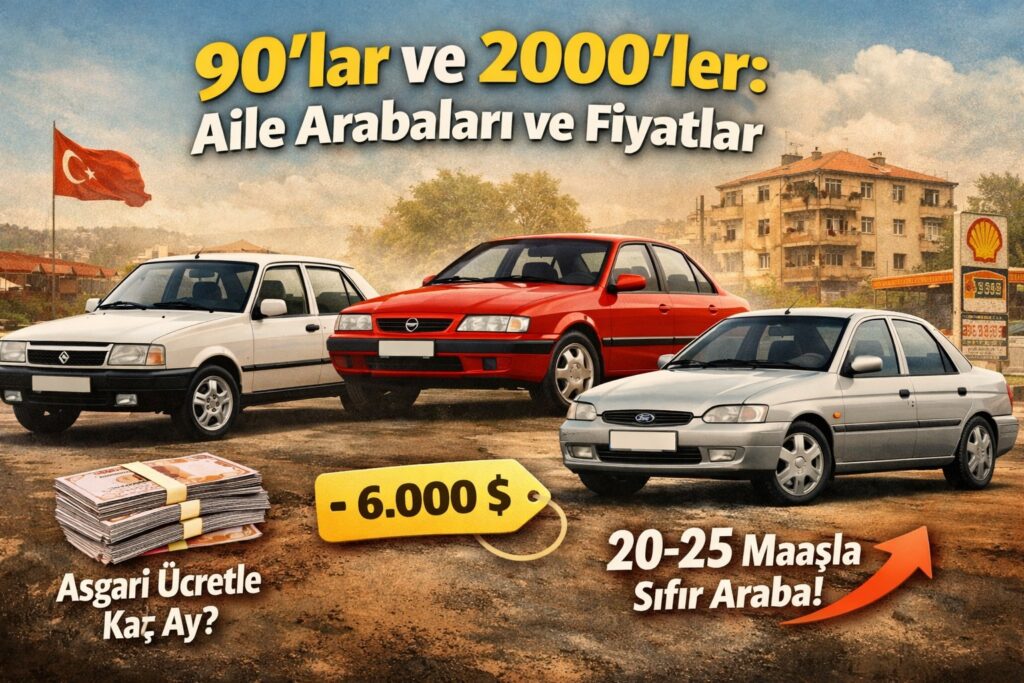 Türkiye’de 90’lı ve 2000’li Yılların Aile Arabaları