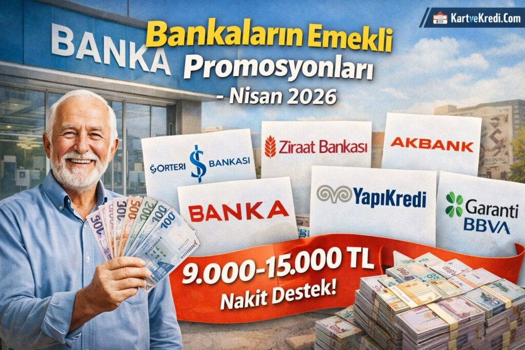 Bankaların Emekli Maaşı Promosyonları – Nisan 2026