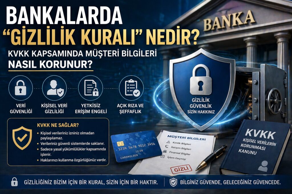 Bankalarda “Gizlilik Kuralı” Nedir? KVKK Kapsamında Müşteri Bilgileri Nasıl Korunur?