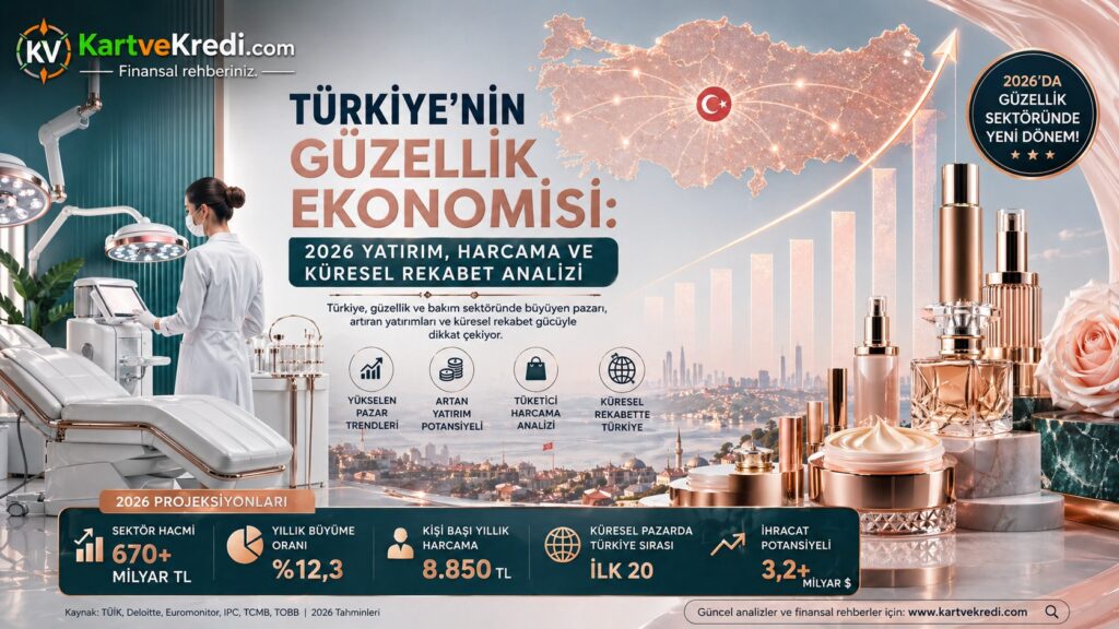Türkiye’nin Güzellik Ekonomisi: 2026 Yatırım, Harcama ve Küresel Rekabet Analizi