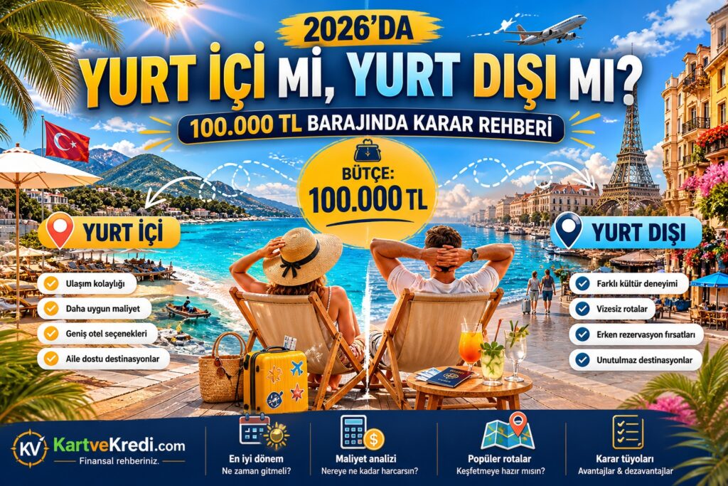 2026'da Yurt İçi mi, Yurt Dışı mı? 100.000 TL Barajında Karar Rehberi