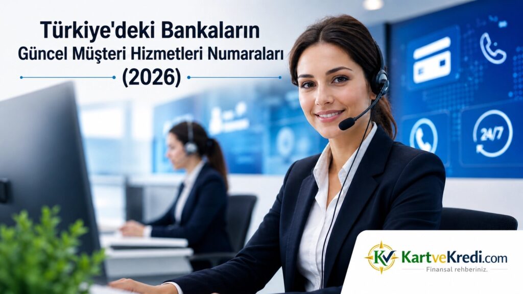 Türkiye'deki Bankaların Güncel Müşteri Hizmetleri Numaraları (2026)